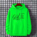 Men’s Text Print Hoodie – Velvet-Lined Pullover for Fall & Winter | Street Style | Phonax Services