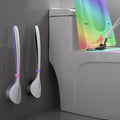 Silicone Toilet Brush Set – Flexible Bathroom Scrubber with Wall Mount & Ergonomic Handle | Phonax Services