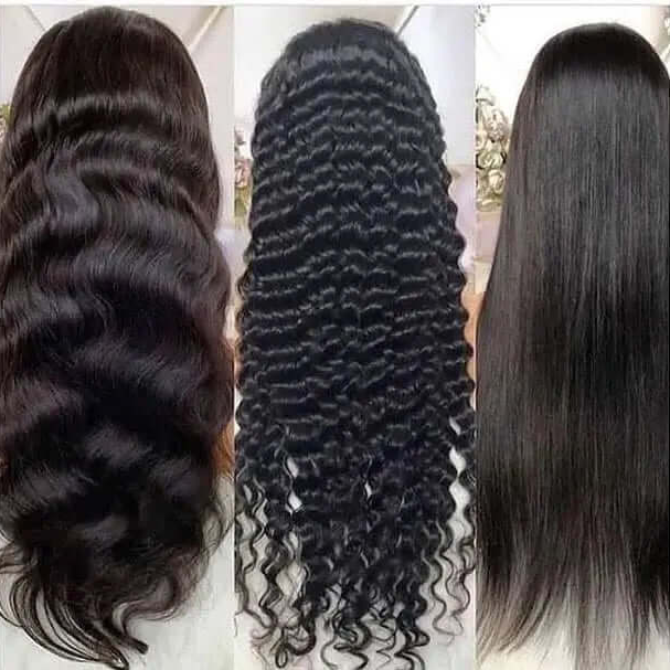 🌟100% Virgin Brazilian Human Hair Lace Front Wigs | Phonax Services