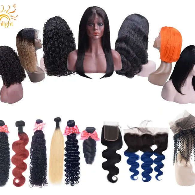 🌟100% Virgin Brazilian Human Hair Lace Front Wigs | Phonax Services