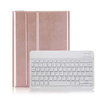 10.2 inch Tablet -Rechargeable Removable Wireless Bluetooth Keyboard Smart Case | Phonax Services