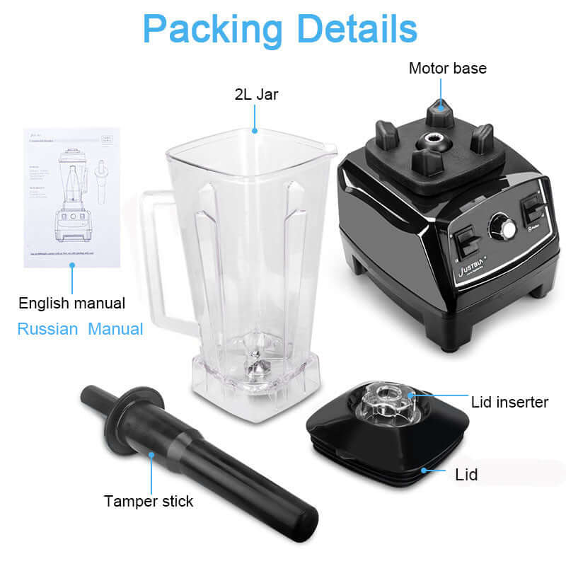 2200W High-Speed Blender 2L – Juicer, Ice Crusher, Mixer | Phonax Services | Phonax Services