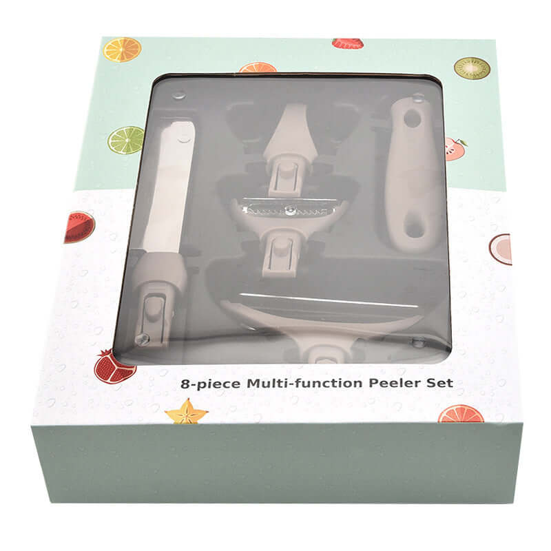 3-in-1 Stainless Steel Peeler Knife & Chopping Board Set – Ergonomic, Compact & Stylish – Phonax Services | Phonax Services