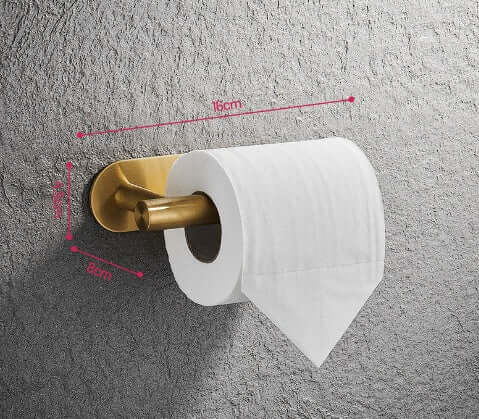 4-Piece Stainless Steel Towel Bar, Hook, Ring & Tissue Holder | Phonax Services