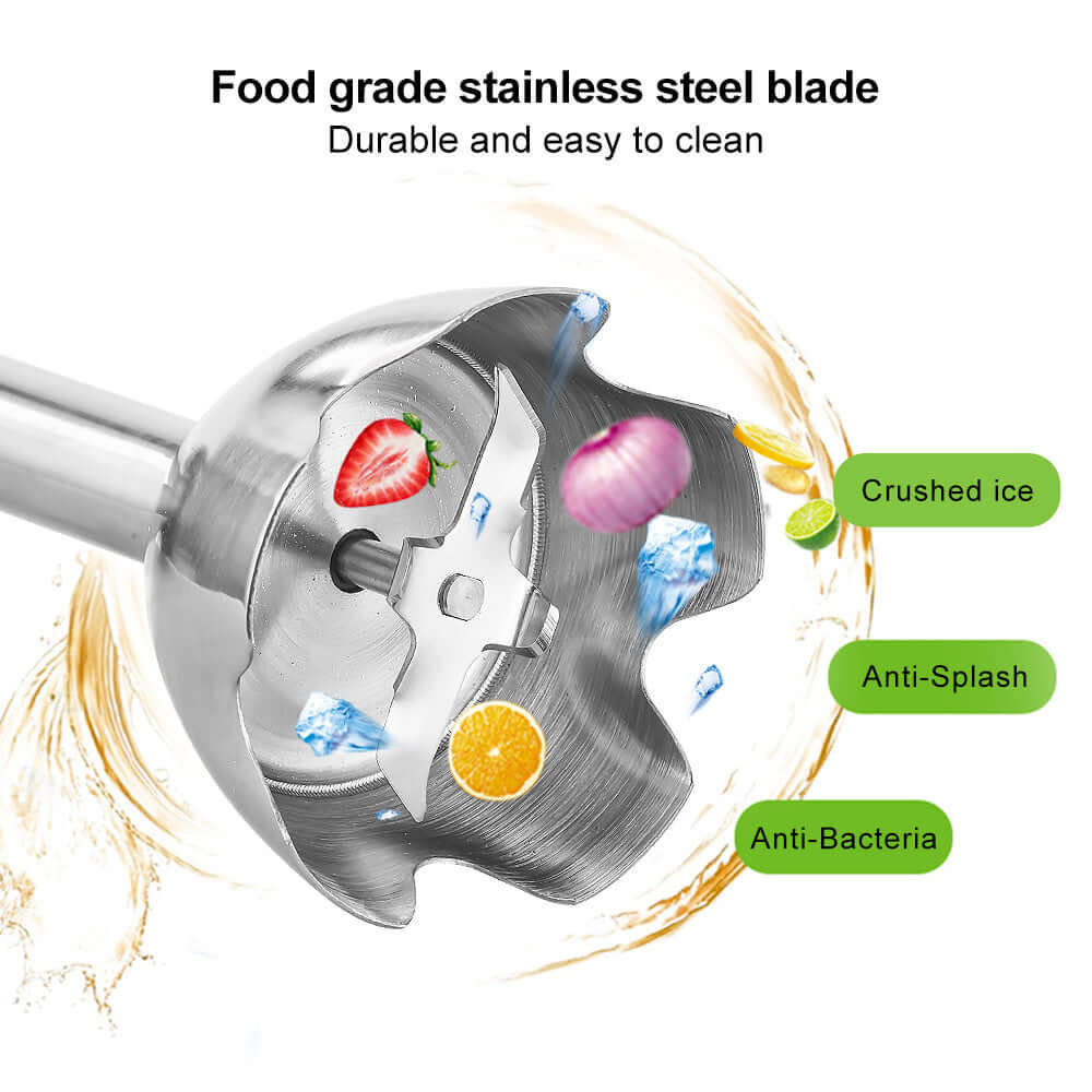 4-in-1 Hand Held Stick Blender – Biolomix Mixer with Chopper & Whisk – Phonax Services | Phonax Services