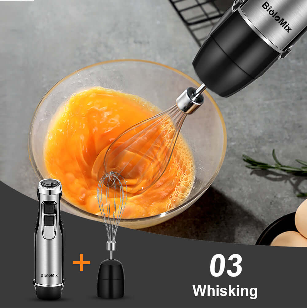 4-in-1 Hand Held Stick Blender – Biolomix Mixer with Chopper & Whisk – Phonax Services | Phonax Services