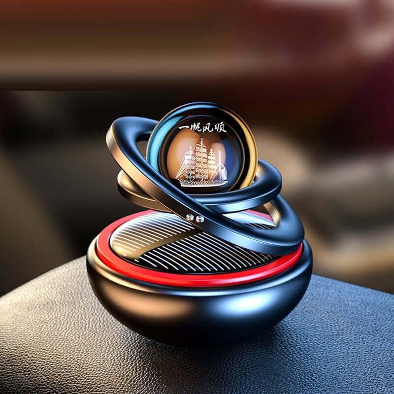Aluminum Alloy Interstellar Solar Rotating Car Perfume Accessories | Phonax Services