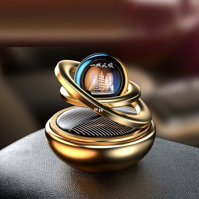 Aluminum Alloy Interstellar Solar Rotating Car Perfume Accessories | Phonax Services