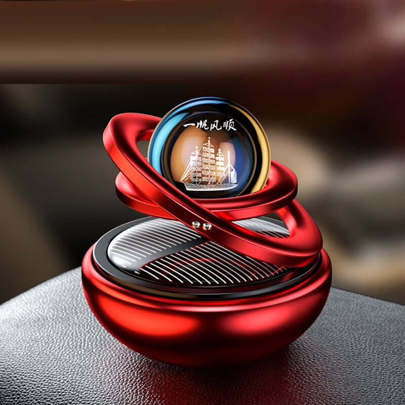 Aluminum Alloy Interstellar Solar Rotating Car Perfume Accessories | Phonax Services