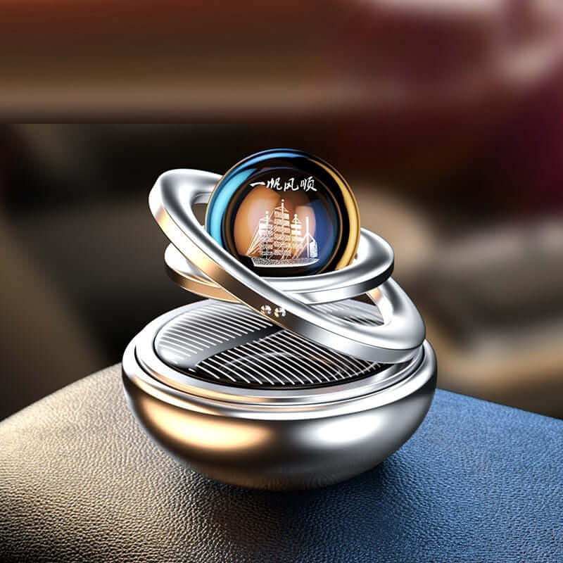 Aluminum Alloy Interstellar Solar Rotating Car Perfume Accessories | Phonax Services