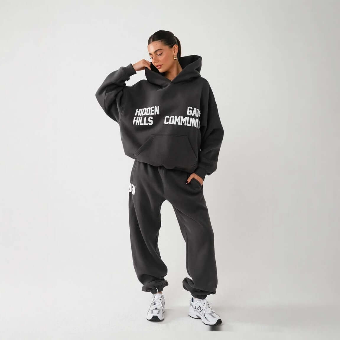 Fashion Brand Hooded Pullover Sweater Set – Cozy Casual Style for Autumn and Winter | Phonax Services