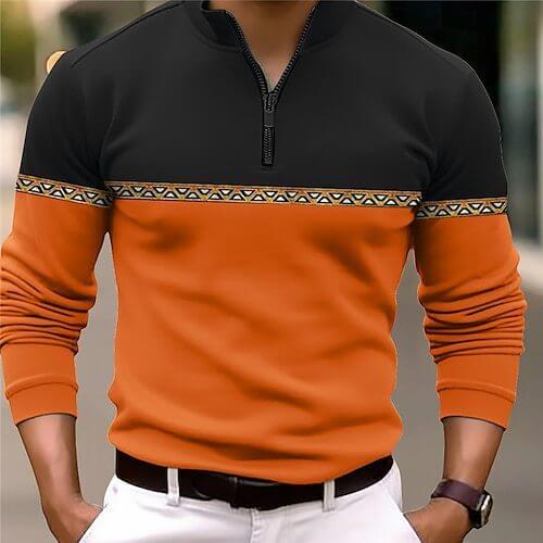 Autumn Men's Trendy Loose Lapel Sweater | Phonax Services