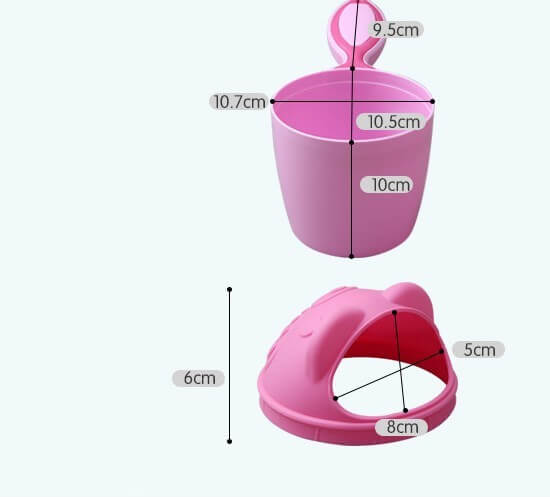 Baby Shampoo Rinse Cup – No-Spill Hair Washing Cup for Kids & Toddlers | Phonax Services