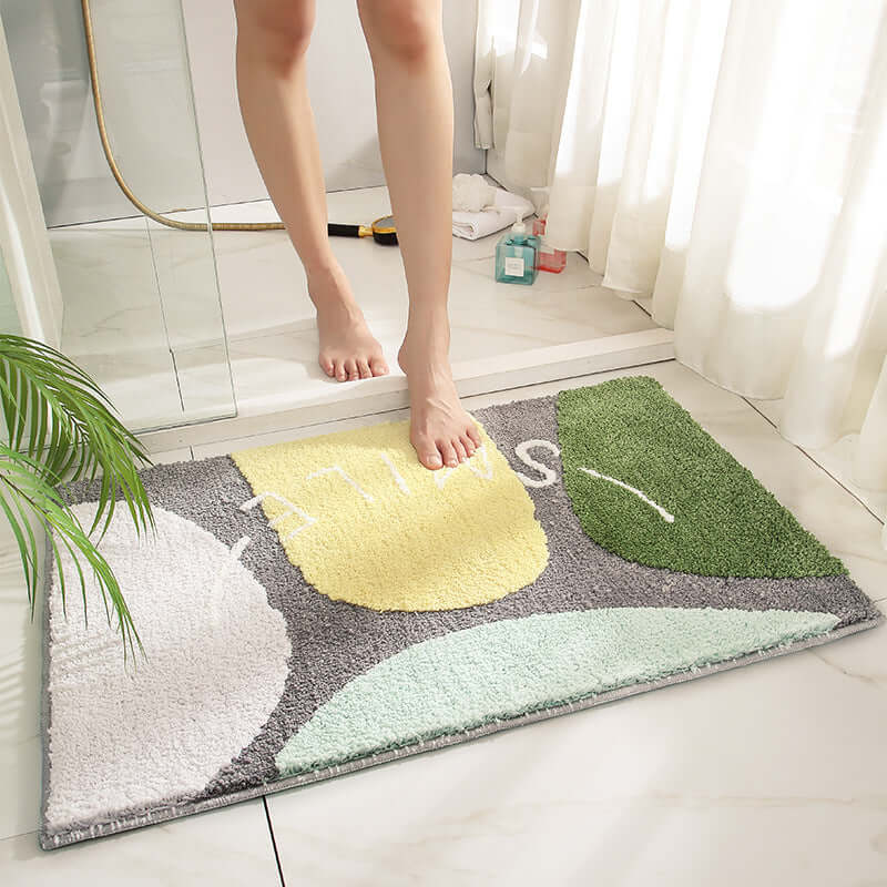 Bathroom Absorbent Floor Mats For Bathroom Non Slip Mats | Phonax Services