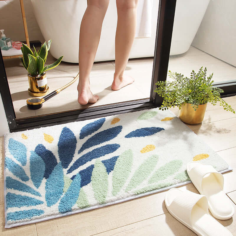 Bathroom Absorbent Floor Mats For Bathroom Non Slip Mats | Phonax Services