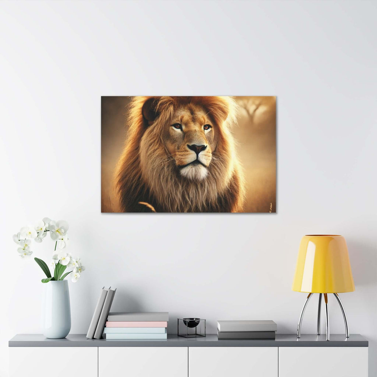 Canvas Lion Wall Art | Phonax Services