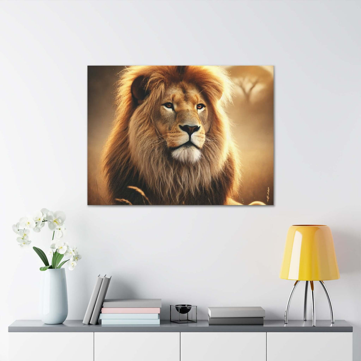 Canvas Lion Wall Art | Phonax Services