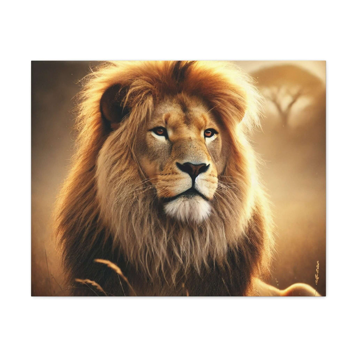 Canvas Lion Wall Art | Phonax Services