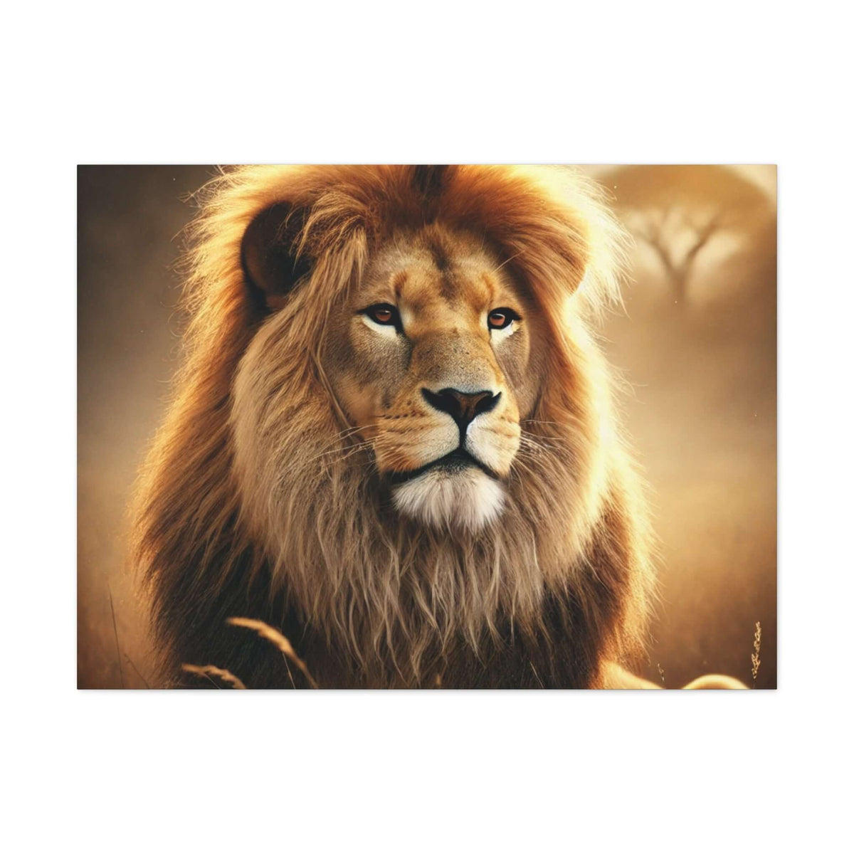 Canvas Lion Wall Art | Phonax Services