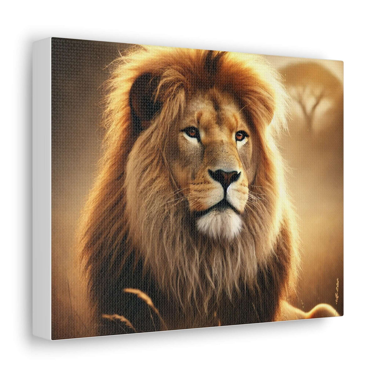 Canvas Lion Wall Art | Phonax Services