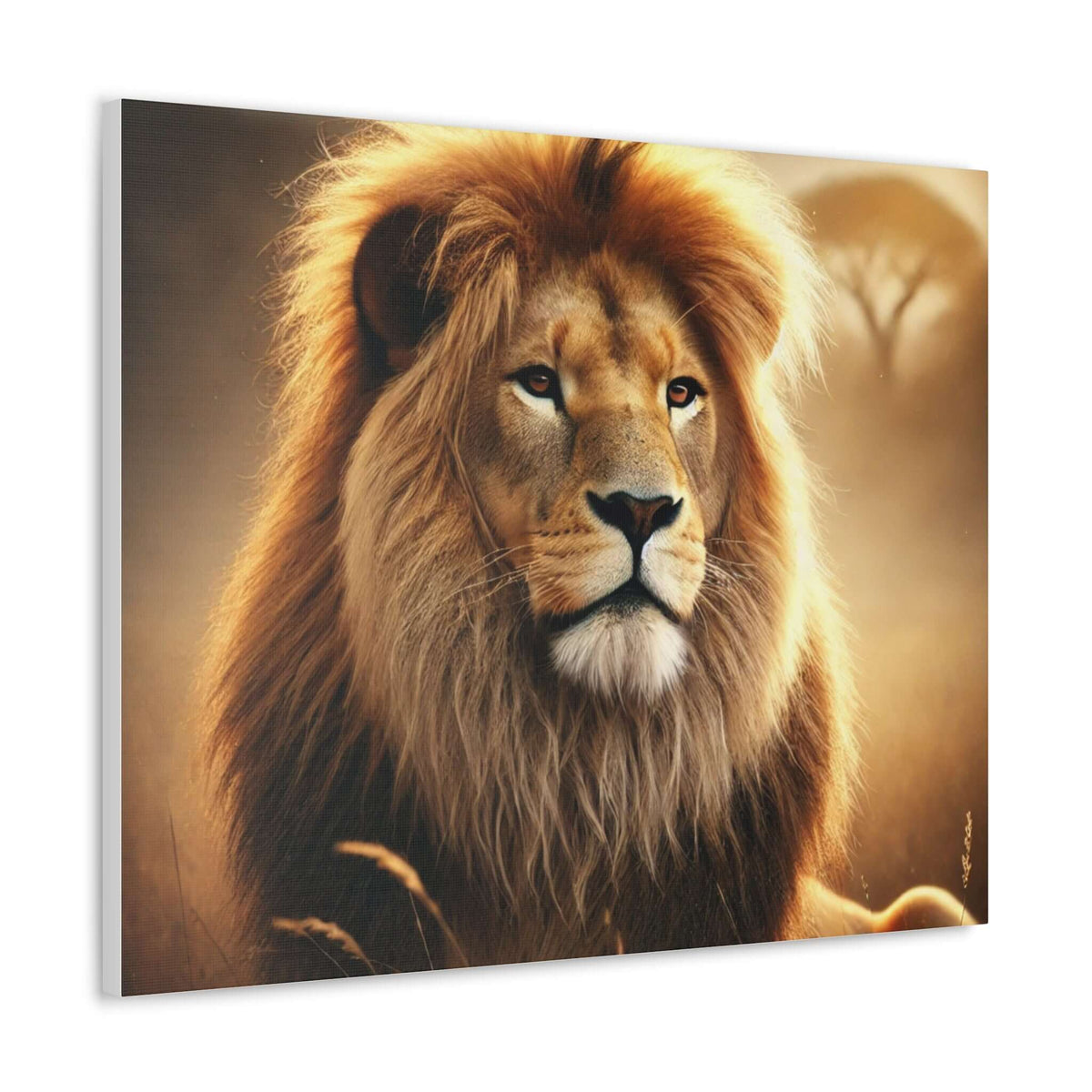 Canvas Lion Wall Art | Phonax Services