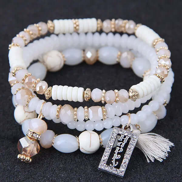 ⚡Cheerful Engraved Tassel Charm Bracelet | Phonax Services