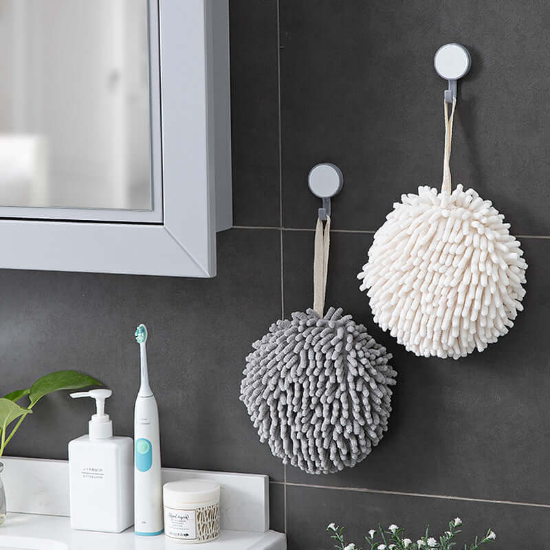 Chenille Wall-Mounted Wipe Handball – Super Absorbent Towel for Kitchen & Bathroom | Phonax Services