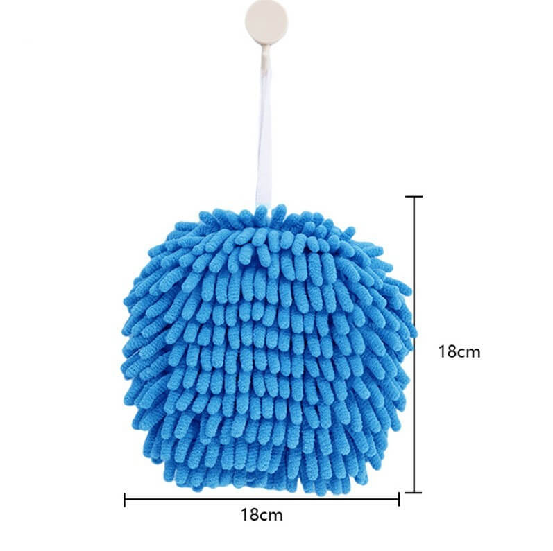 Chenille Wall-Mounted Wipe Handball – Super Absorbent Towel for Kitchen & Bathroom | Phonax Services