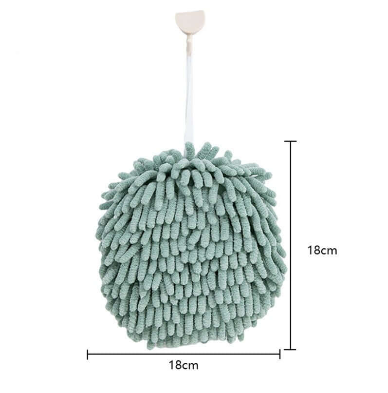 Chenille Wall-Mounted Wipe Handball – Super Absorbent Towel for Kitchen & Bathroom | Phonax Services
