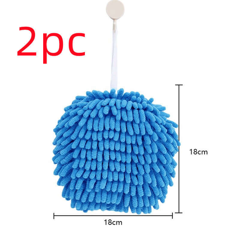Chenille Wall-Mounted Wipe Handball – Super Absorbent Towel for Kitchen & Bathroom | Phonax Services