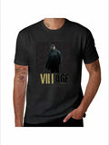 Chris Redfield RE Village T-Shirt Aesthetic Clothes | Phonax Services