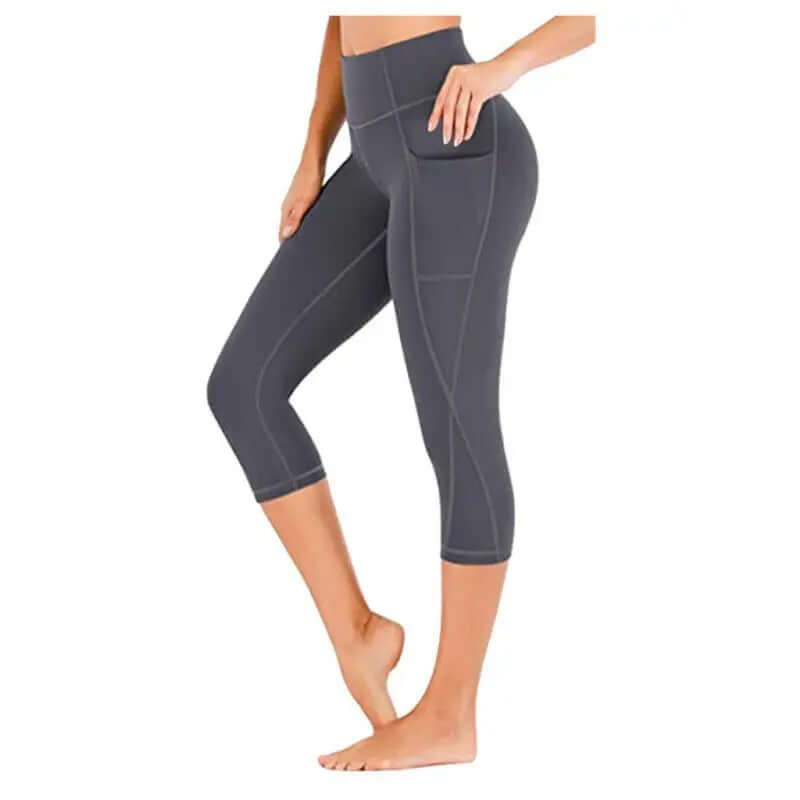 ActiveFit Cropped Yoga Leggings – Quick-Drying Comfort | Phonax Services