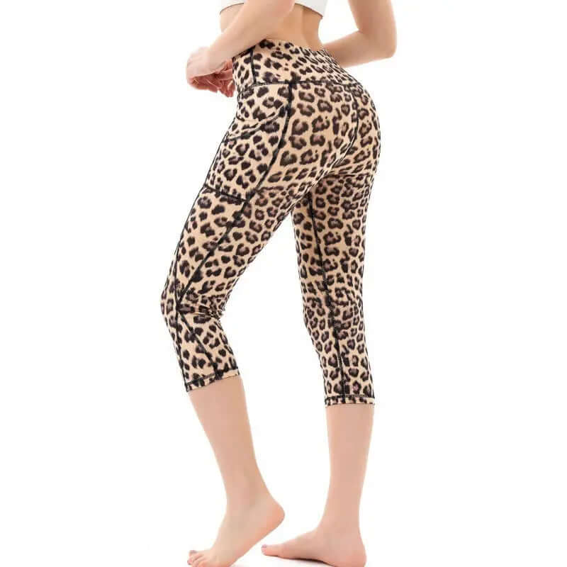ActiveFit Cropped Yoga Leggings – Quick-Drying Comfort | Phonax Services