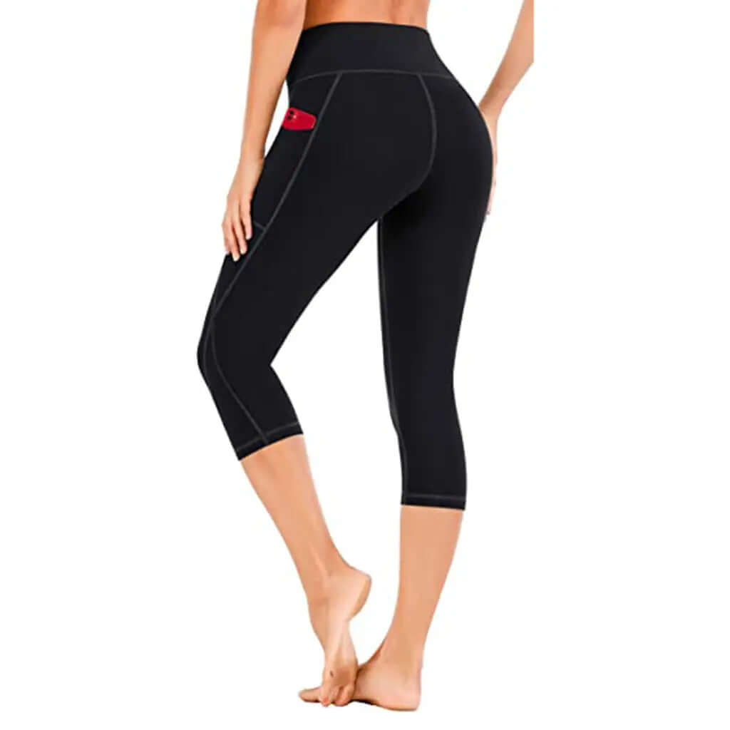 ActiveFit Cropped Yoga Leggings – Quick-Drying Comfort | Phonax Services