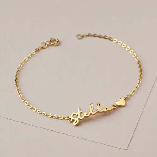 Custom Name Bracelet, Girl Gift. | Phonax Services