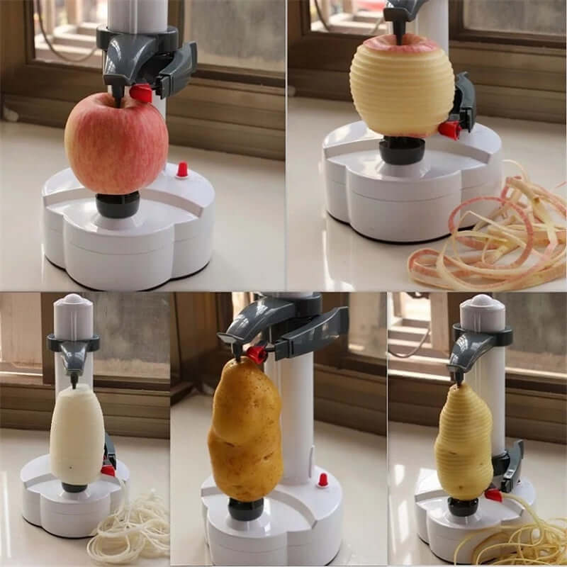 Electric Fruit & Vegetable Peeler Machine – Multifunction Stainless Cutter – Phonax Services | Phonax Services