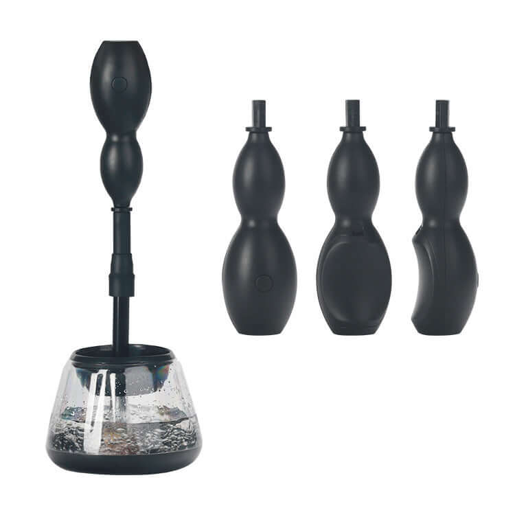 Electric Makeup Brush Cleaner & Dryer – Fast Spin Cleaning with Silicone Bowls | Phonax Services