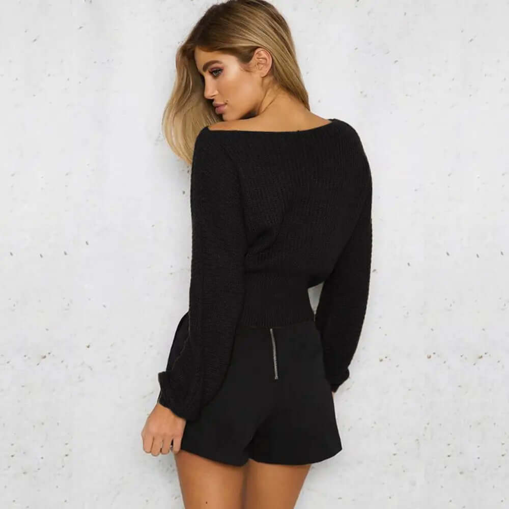 StreetStyle Lace Up Plus Size Sweater – Trendy Loose Fit Design | Phonax Services