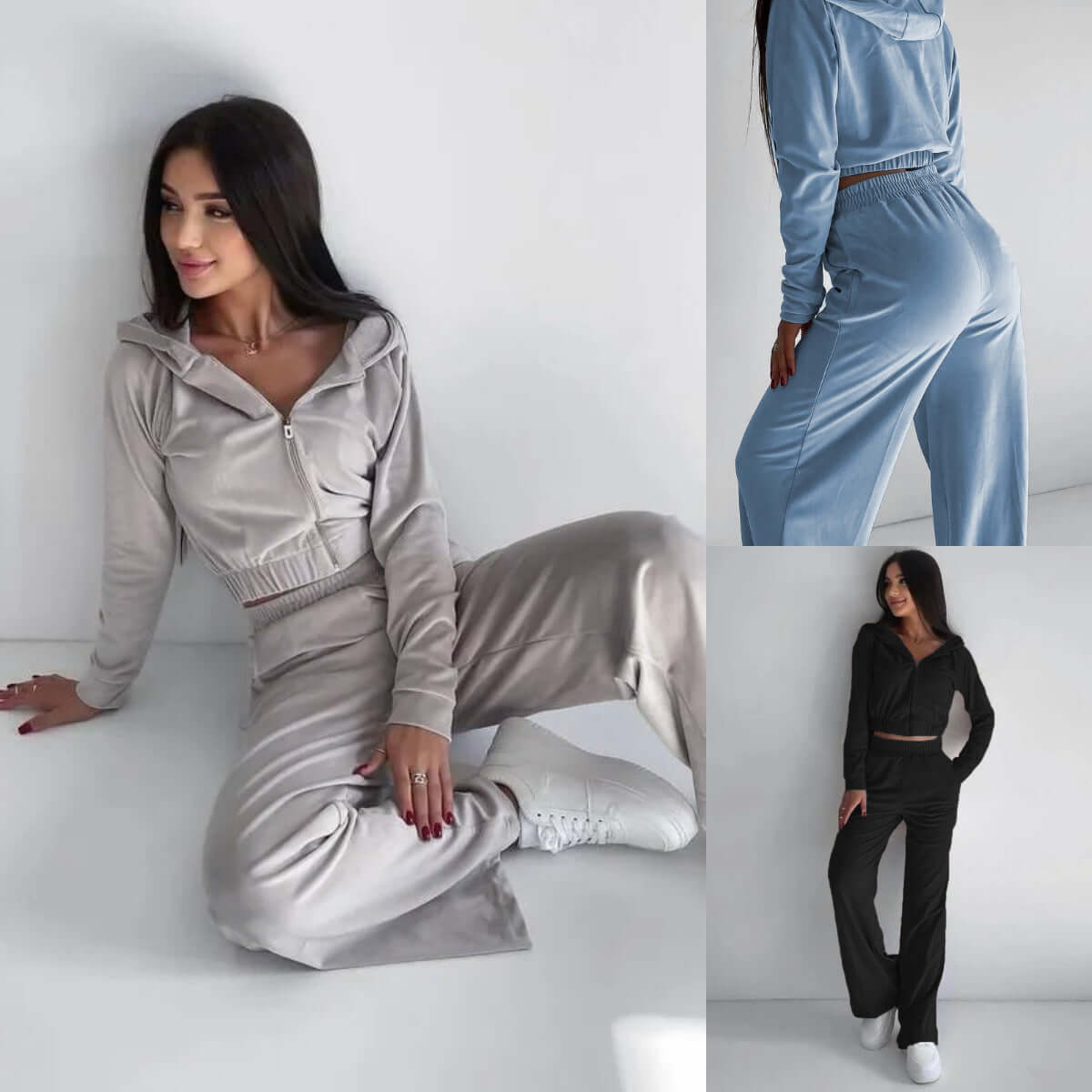UrbanStyle European Casual Sweatshirt Set – Trendy Two-Piece Outfit | Phonax Services