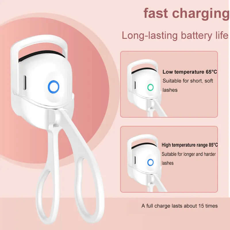 ✨Eyelash Curler Portable Electric Heated Comb Eyes | Phonax Services