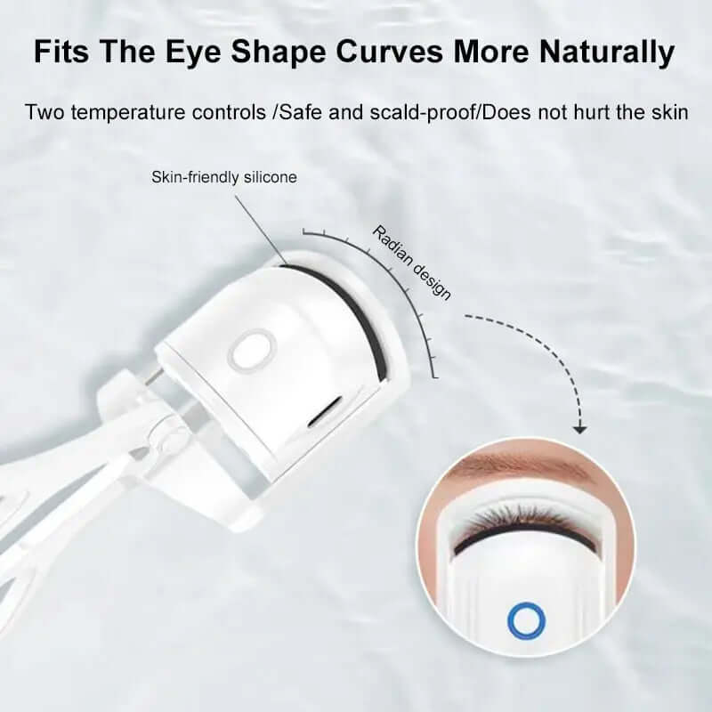 ✨Eyelash Curler Portable Electric Heated Comb Eyes | Phonax Services