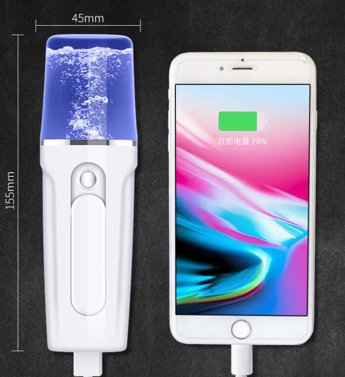 Facial Moisturizing Facial Beauty Apparatus With USB Charging Battery Bank | Phonax Services