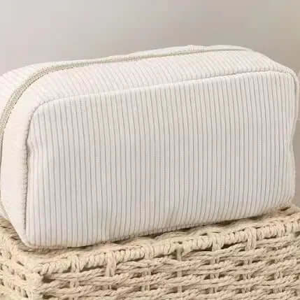 Fashion Corduroy Storage Cosmetic Bag | Phonax Services