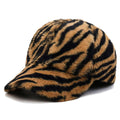 Fashion Leopard Fleece Baseball All-matching Peaked Cap | Phonax Services
