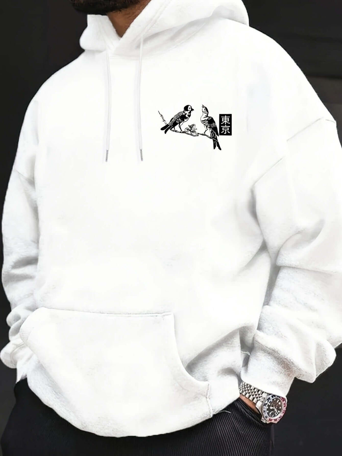 Fashion Personality Men's Casual French Hoodie | Phonax Services
