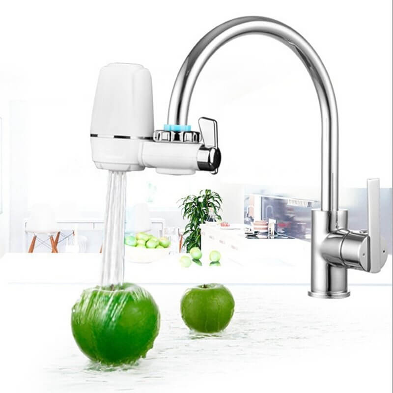 Faucet Water Purifier for Kitchen Tap – Easy Install Water Filter, White – Phonax Services | Phonax Services
