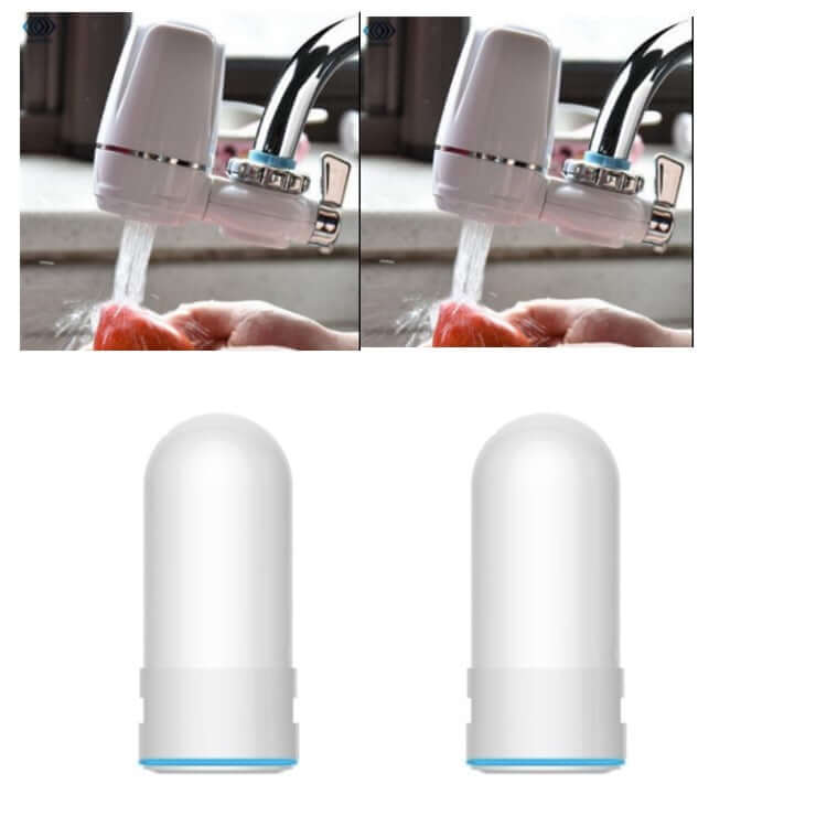 Faucet Water Purifier for Kitchen Tap – Easy Install Water Filter, White – Phonax Services | Phonax Services