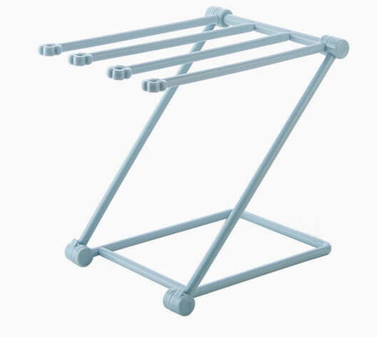 Foldable Dishcloth Rack – Nordic Style Plastic Towel Organizer for Kitchen & Bathroom – Phonax Services | Phonax Services