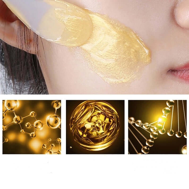 24K Gold Snail Face Mask – Tear-Off Hydrating & Deep Cleansing Mask | 50g | Free Shipping USA | Phonax Services