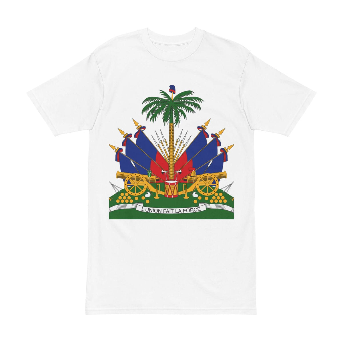 Haitian Flag Collection – Tumbler, T-Shirt & Phone Case with Coat of Arms | Phonax Services